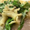 Pasta with Gorgonzola and Arugula